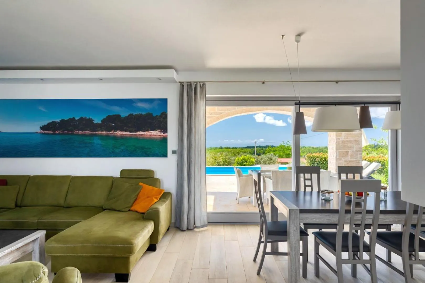 Beautiful Villa Marika With Pool In Vizinada Lasci 0*,