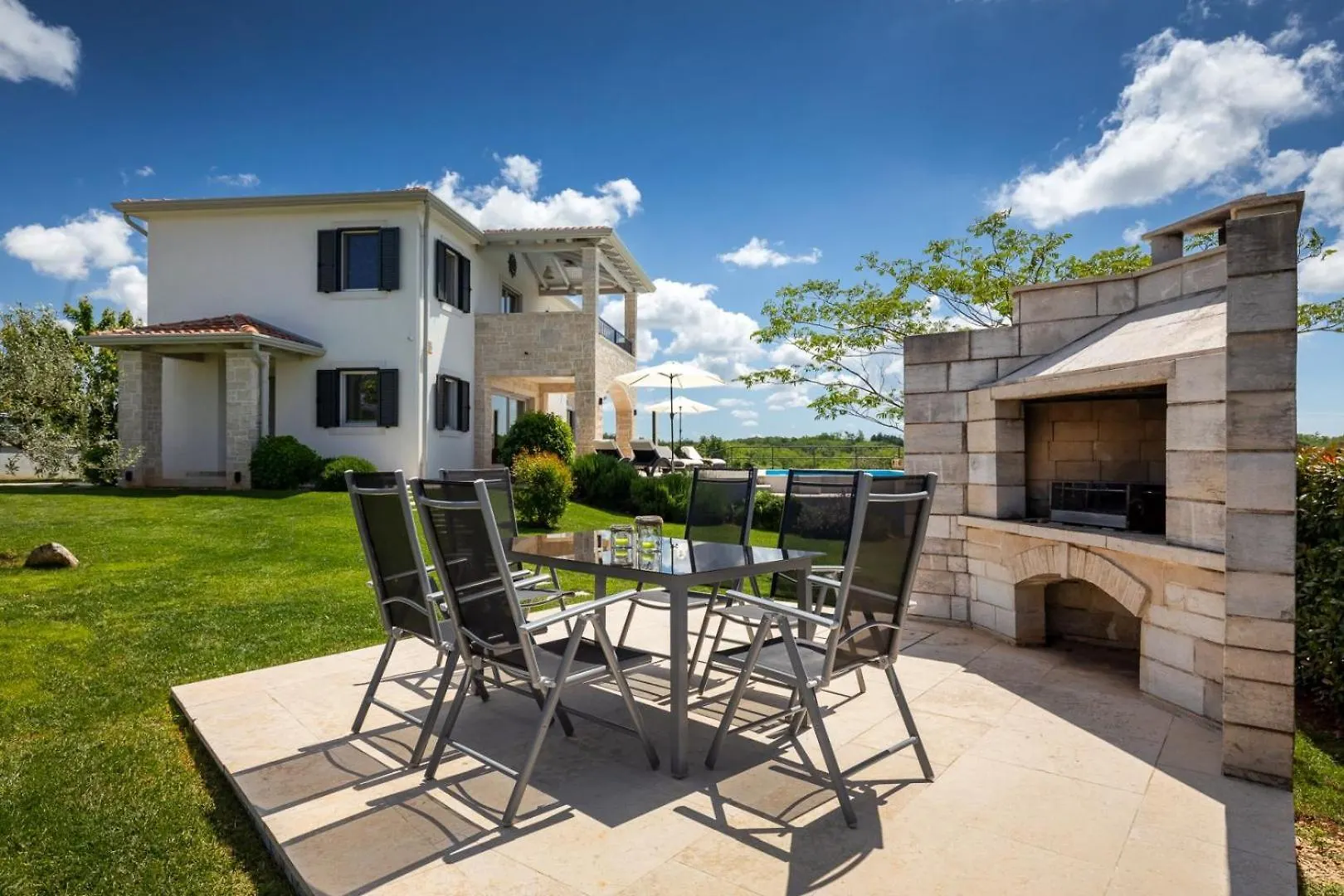 Beautiful Villa Marika With Pool In Vizinada Lasci Kroatien